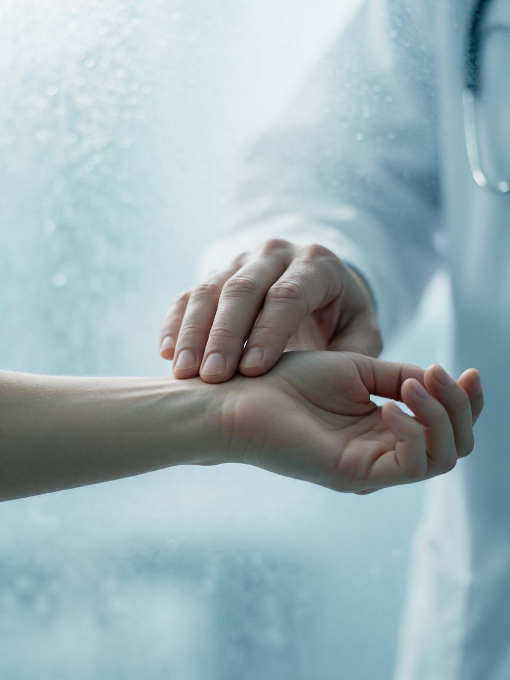 Physician follow up visit at the patient's home